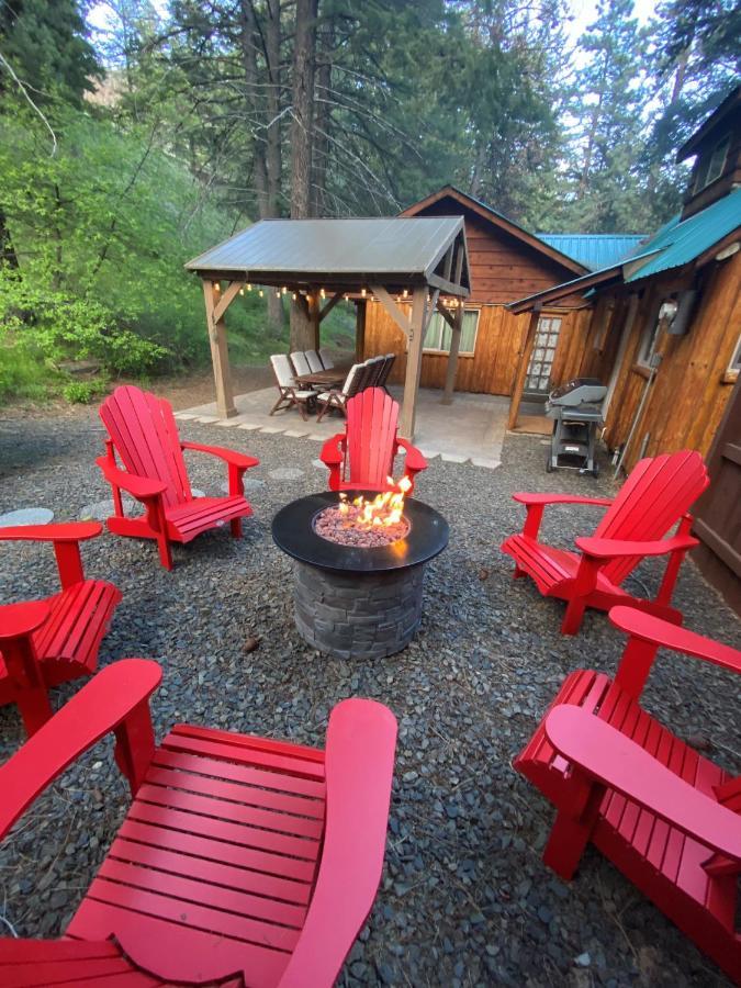 White Pass Log Cabin Luxury Retreat Rimrock Eksteriør billede