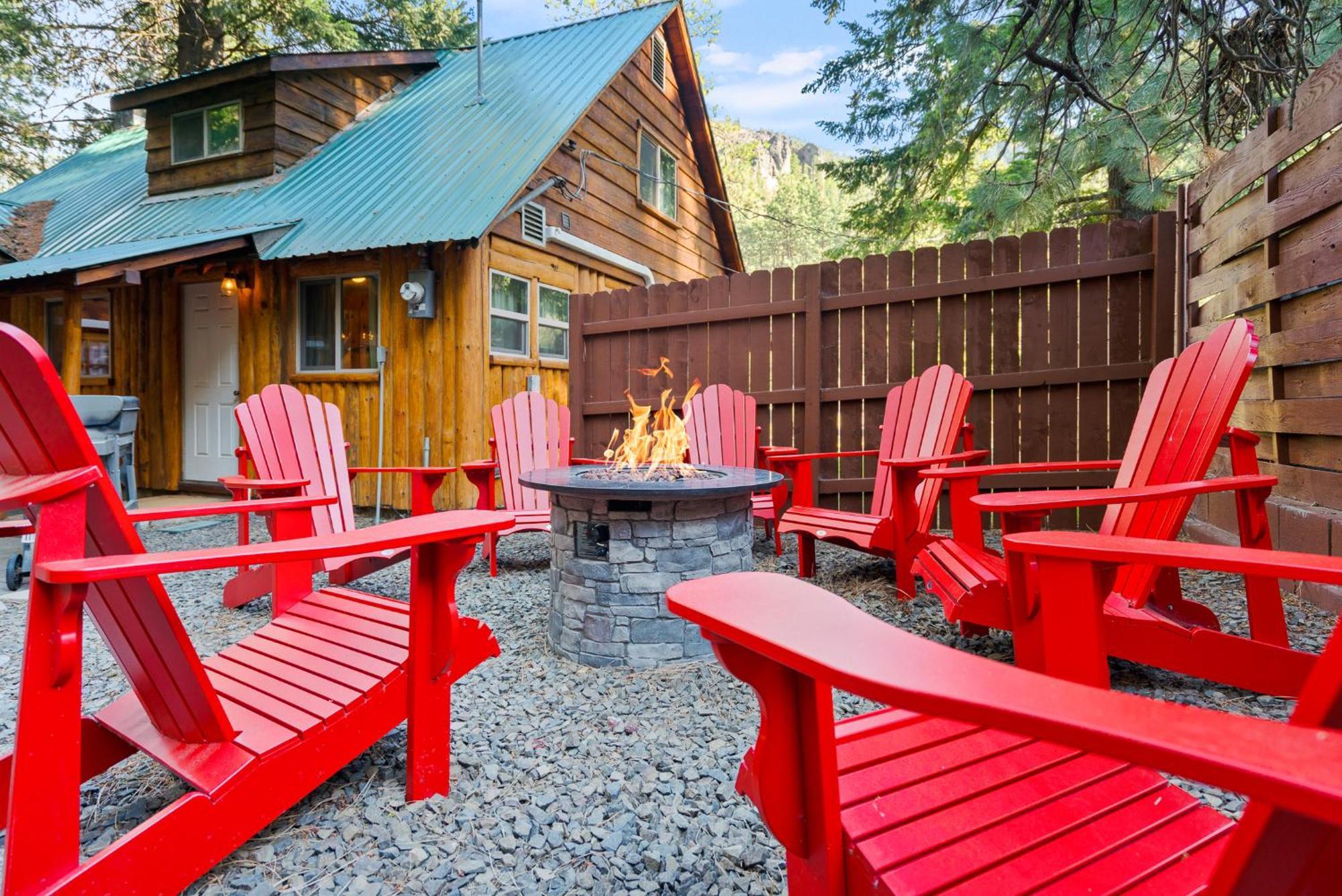 White Pass Log Cabin Luxury Retreat Rimrock Eksteriør billede