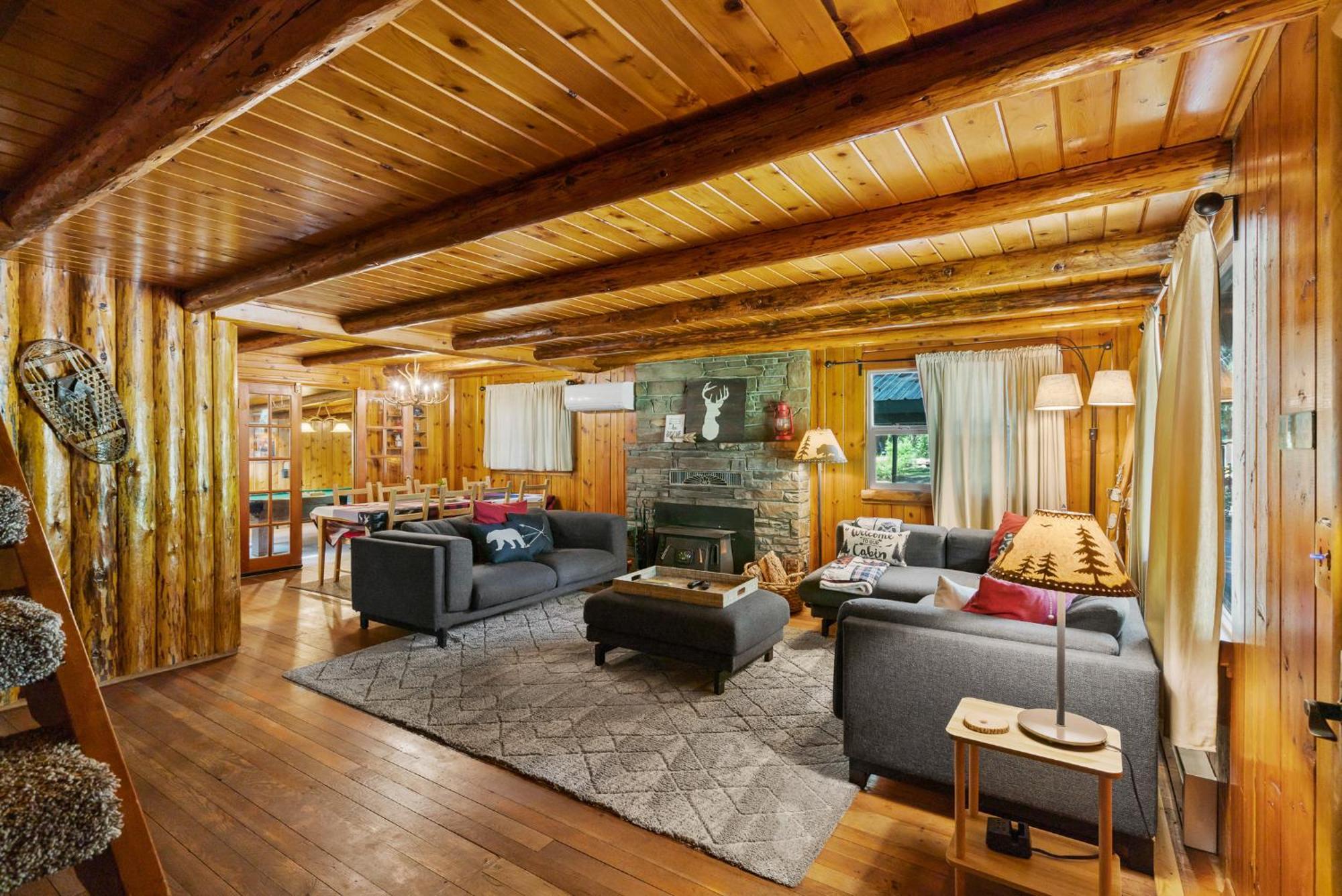 White Pass Log Cabin Luxury Retreat Rimrock Eksteriør billede