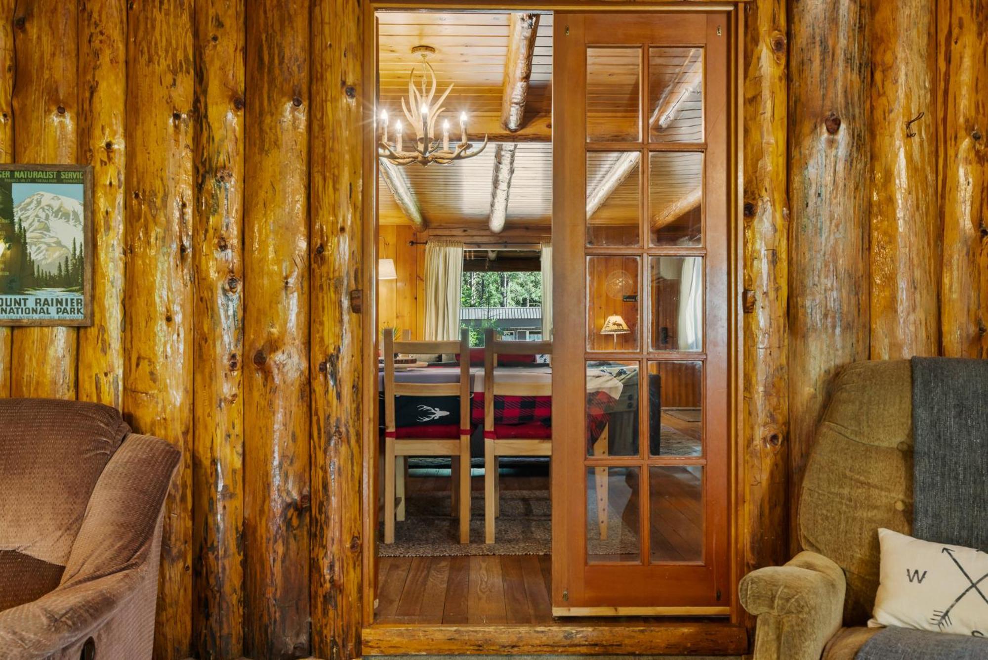 White Pass Log Cabin Luxury Retreat Rimrock Eksteriør billede