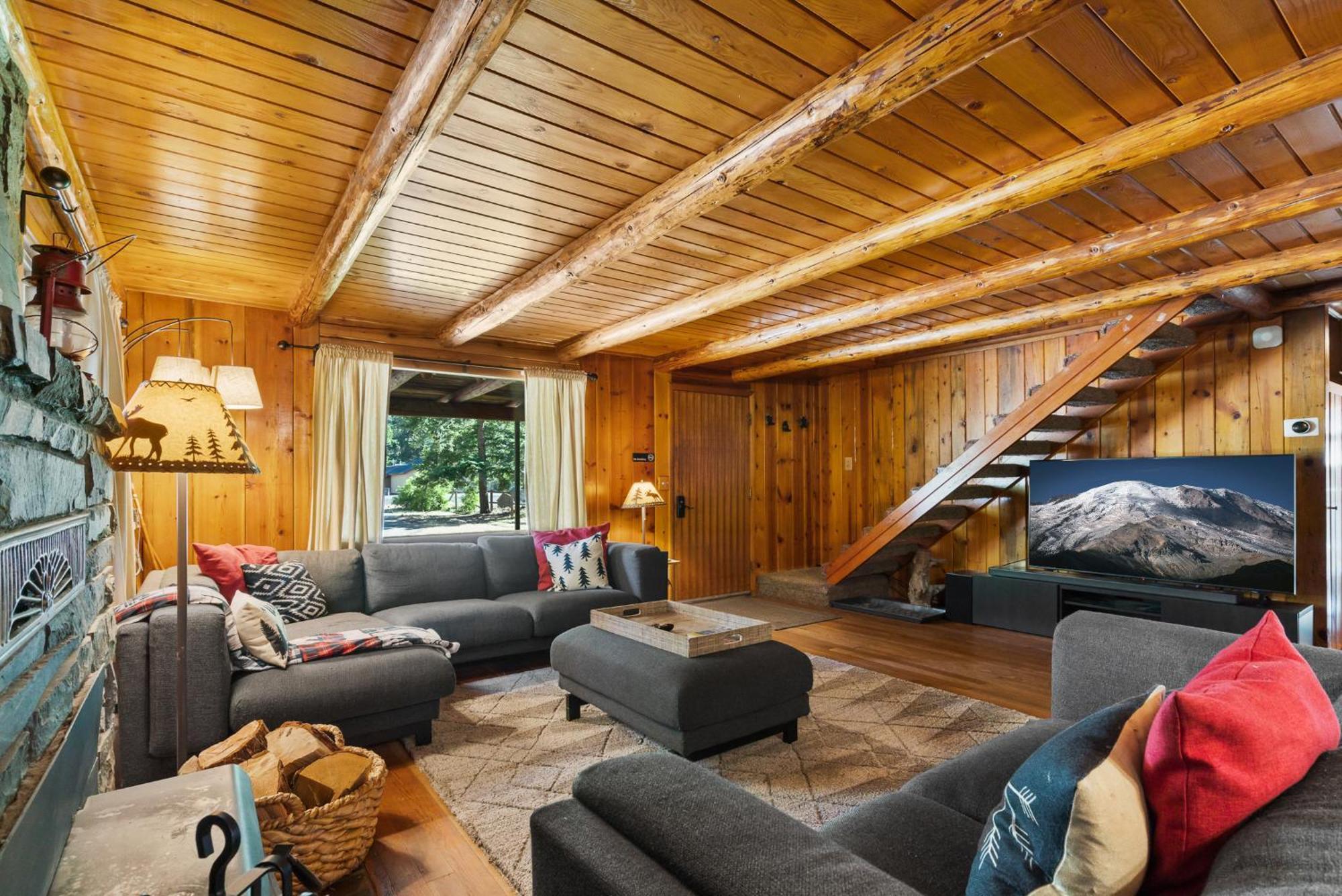 White Pass Log Cabin Luxury Retreat Rimrock Eksteriør billede